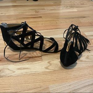 Sam Edelman Gemma Gladiator Sandal Black - New WOT